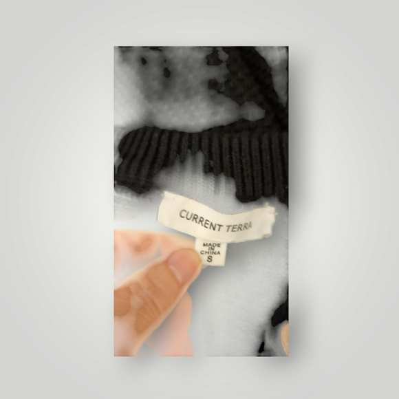 Current Terra Womens Knit Sweater Casual Crew Neck Long Sleeve Pullover - Picture 13 of 13